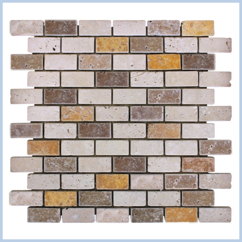 Mix Travertine Tumbled Mix Travertine Tumbled