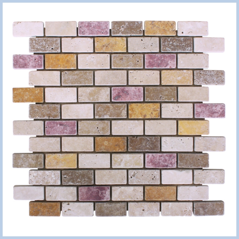 Mix Travertine Tumbled Mix Travertine Tumbled