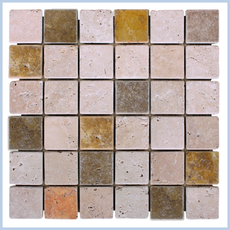 Mix Travertine Tumbled Mix Travertine Tumbled