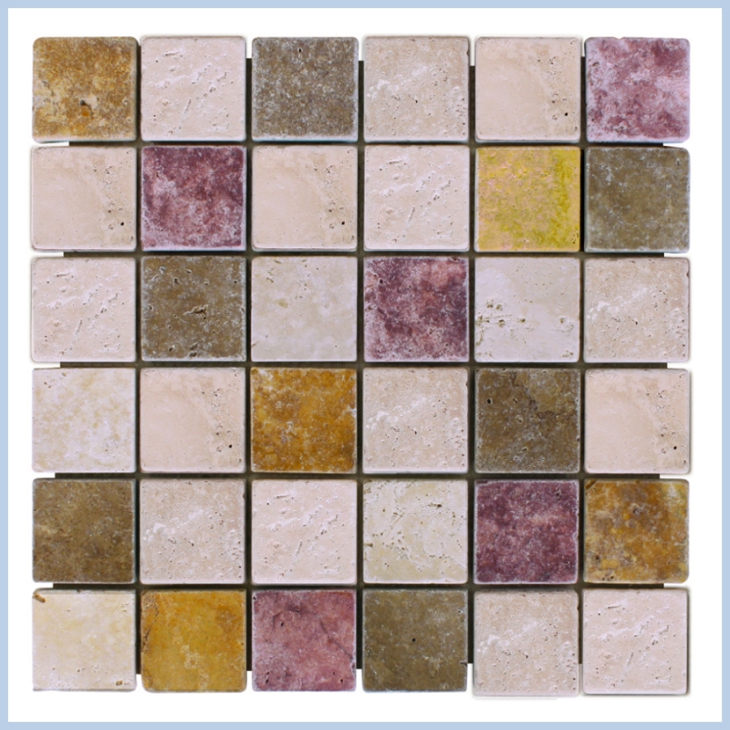 Mix Travertine Tumbled Mix Travertine Tumbled