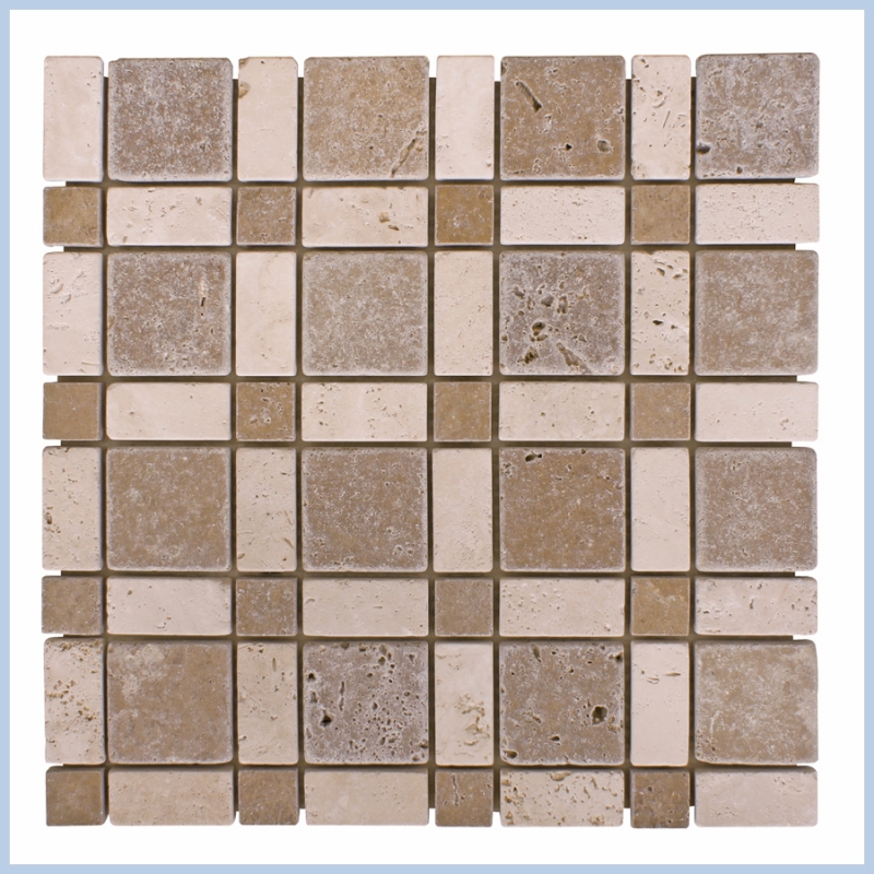 Mix Travertine Tumbled Mix Travertine Tumbled