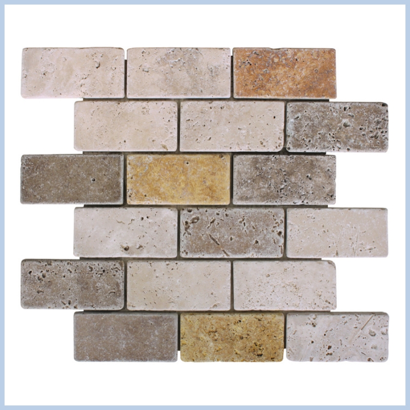 Mix Travertine Tumbled Mix Travertine Tumbled