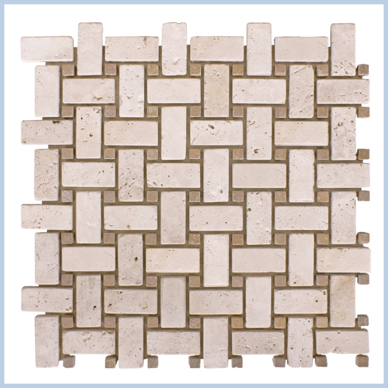Mix Travertine Tumbled Mix Travertine Tumbled