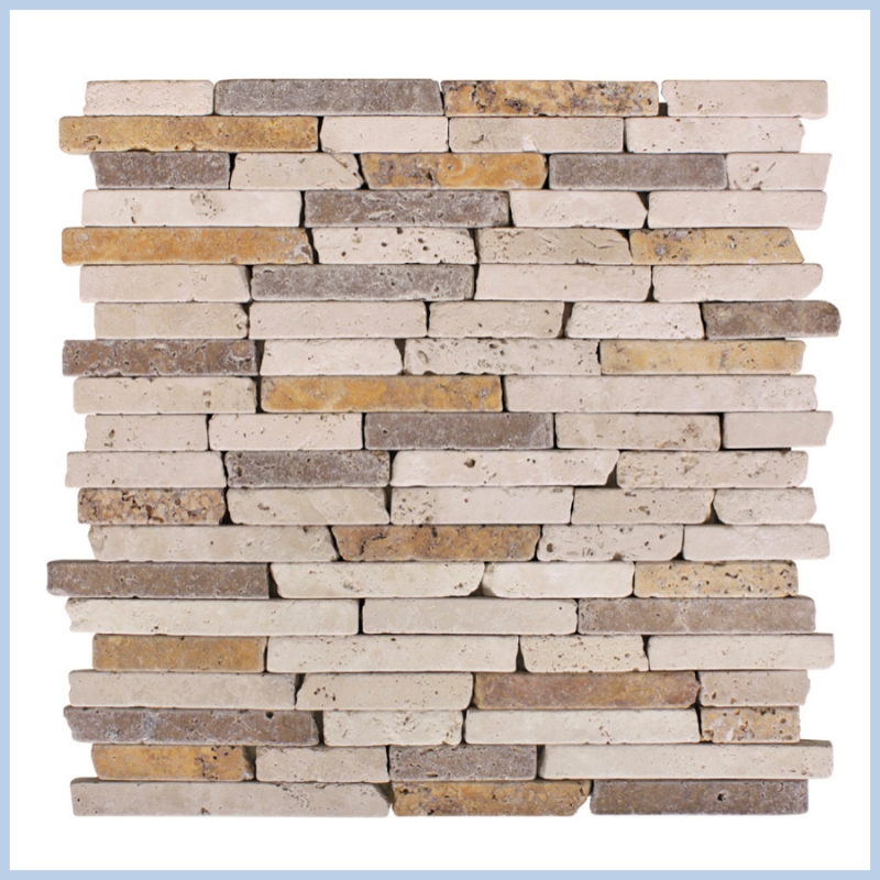 Mix Travertine Tumbled Mix Travertine Tumbled
